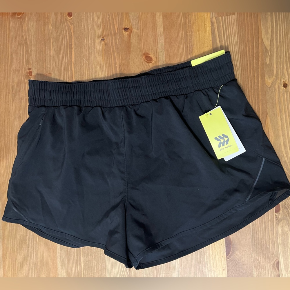 Black Athletic Shorts by All In Motion